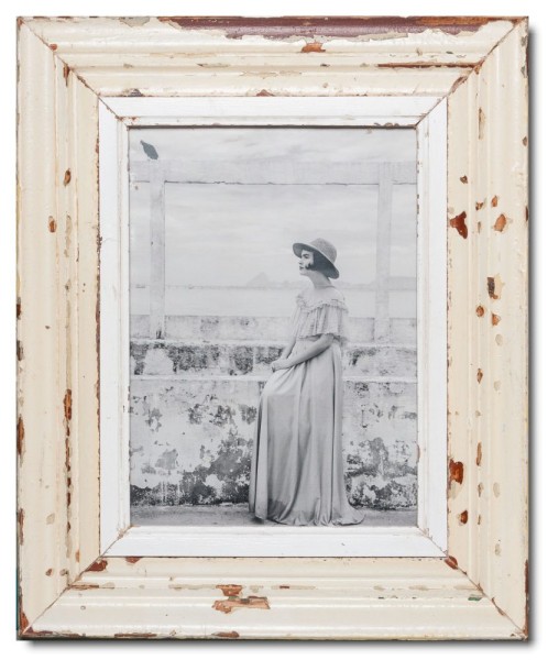 Bilderrahmen aus recyceltem Holz für Fotogröße 21 x 29,7 cm von Luna Designs